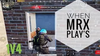 MRX Hindi Gaming : THE GOD OF PUBG MOBILE | 1 vs 4 | Clutch (MRX Legend)