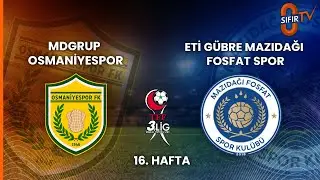 MDGRUP OSMANİYESPOR - ETİ GÜBRE MAZIDAĞI FOSFAT SPOR