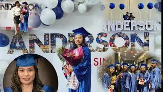 Anderson College of Health, Business and Technology Graduation Day.