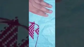 woolen embroidery | plastic bori design |Door mate design