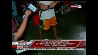 82% ng mga batang Pilipino, nakakaranas ng corporal punishment, ayon sa isang survey
