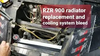 Замена двигателя Polaris RZR 900 rad и прокачка системы охлаждения
