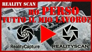 I lost all my work? Reality Capture to Reality Scan