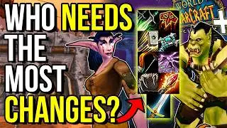 Which Class NEEDS The Most Changes In Classic+? | World of Warcraft