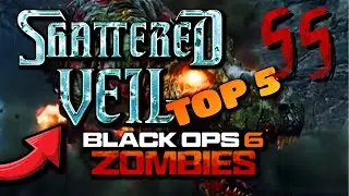 TOP 5 MOST *POWERFUL* Training Spots on Shattered Veil! - BO6 Zombies