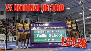 Interview: Bullis Girls 4x200 Sets National Record Adidas Track Nationals