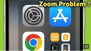 Fixed: iPhone screen zoomed in Stuck [Lock Screen Zoom stuck]