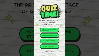 NEET MDS Dental Materials PYQ MCQ | dental nick