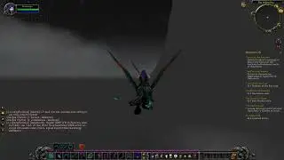Flying with the moon | Hippogryph flight on Darkshore | World of Warcraft | Night Elf Druid