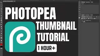 How to Make Thumbnail in Photopea | Photopea Tutorial for Beginners | Photopea Thumbnail Full Course