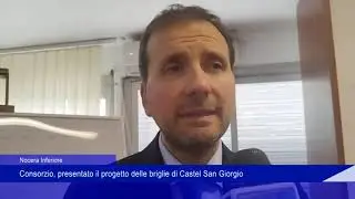 Nocera Inferiore, Consorzio  presentato  il  progetto  delle  briglie  di  Castel  San  Giorgio