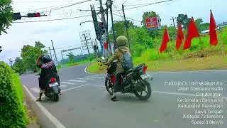 Lurus Terus ke Demangan 🚦➡️ Kliwonan | Calm Village Ride Banyuurip 🌾🏍️