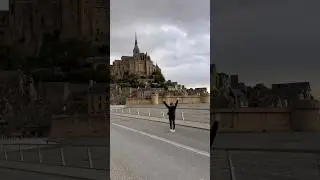 🇫🇷 Mount St. Michael- a fairytale in real life #travelshorts #france #shorts #bucketlist
