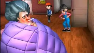 #Scary teacher 3D bad hair Day prank 🤣😂