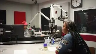 Pinky Tha Rapper pays a visit to 93.9 WKYS, debuts new single