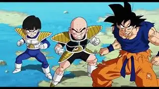 Goku SSJ vs Frieza (REMASTERED) ENG DUB🔥
