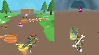 Forest Run 3D(Early Access)⛰️🏞️🏃🏼🏃🏼&zwj;♀️ All levels gameplay Lvls 9-10 Android games