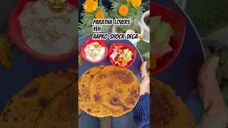 Gut-Friendly Sweet Potato Paratha #food #cooking #cookingshorts #shortsvideo #shorts#healthy-eating
