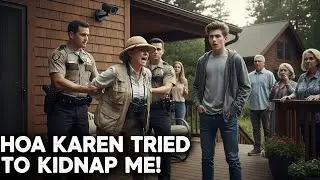 HOA Karen Tried to Kidnap My Son at the Cabin—She Didn’t Know He’s FBI Martial-Arts Trained!