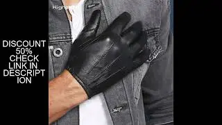 Prime Classic Men's Police UNlined Gloves Slim Fit tight style Tactical Dress Glove Chauffeur Real N