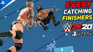 WWE 2K20 Every Catching Finishers In The Game! PS5
