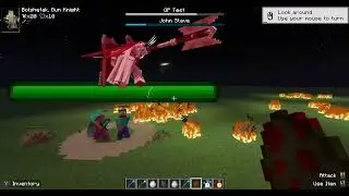 Steve trio vs gathering torches