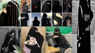 🎀Black Hijab Girl Profile Picture for WhatsApp and Facebook🌹 | New hijab dp@Dpzcollection-v8s