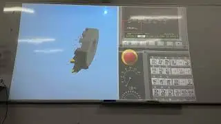 Realistic CNC Lathe Machining Simulation