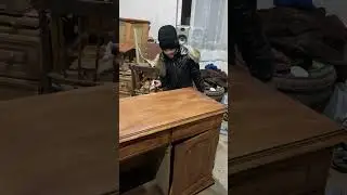 Переделка буфета 1993 года #своимируками #издерева #старыевещи #винтаж #буфет
