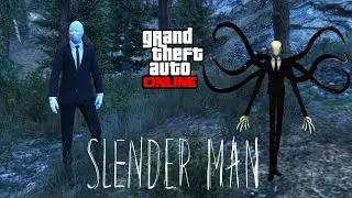 GTA 5 Online: How To Make SLENDER MAN!