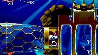 EarthWorm Jim - 4 - Down the Tubes