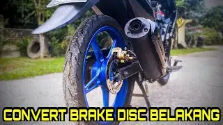 #12 | Cara Convert Brek Disc Belakang Pada LCV1 (Set Brake Ytec Cutting 125ZR)