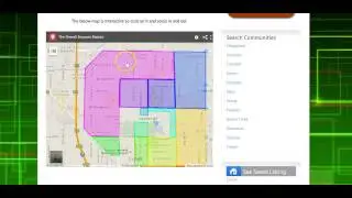 Map of Historic Districts in Phoenix AZ