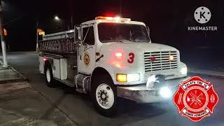 Bomberos Xalapa U-188 de la subestaci&oacute;n Sur, en el t&uacute;nel  libramiento 🔥🚒