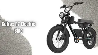 Gotrax R7 Electric Bike Review | 750W Power & Fat Tires!