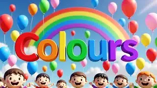 All Colors Song 🌈 | Learn Colors for Kids | 3D Animation | Preschool Learning