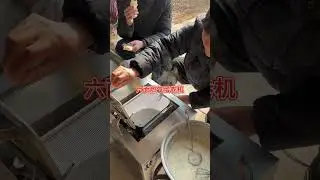Six-sided gas-fired egg roll machine: A great helper for street vending #Good project for small😘