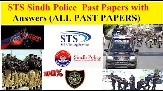 STS Sindh Police  Past Papers with Answers (ALL PAST PAPERS) gotestmcqs