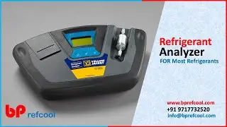 Test Quality of Refrigerant Gas easily by Yellow Jacket USA Refrigerant Identifier by B P Refcool