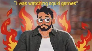 Hasan watched Squid Game during the LA fire | Hasanimated