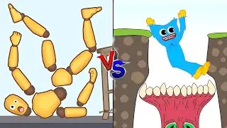 👹 RAGDOLL BREAK : let's destroy the doll 🆚 huggy story Gameplay part 22