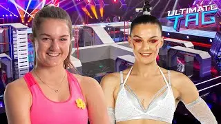 World-Class Sprinter Rebecca vs. Gold Medal Gymnast Supernova | Ultimate Tag Australia