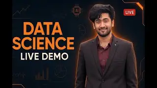 Data Science 2025 | First Class with Industry Expert | Complete Course from Basics to Advanced
