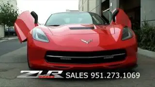Chevrolet Corvette C7 2014-2019 ZLR Door Conversion Kit by Vertical Doors Inc.