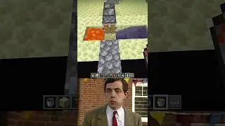 Minecraft Mrbean moment