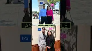 IAS - IPS Couples ❤️🥀🎉#upsclover #upsccourse #ipsnavjotsimmi #iasriadabi #upscresult2022 #viralvideo