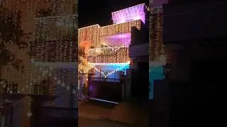 Wedding Home Lights Decoration #eaglelightdecoration #wedding