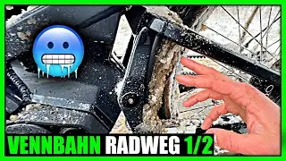 Vennbahn Radweg E-Bike Drama: Zieht euch warm an