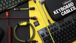 ONLY CABLES THAT SHOULD BE VISIBLE - CableMod Keyboard Cables