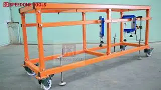 Granite Fabrication Table Steel for Workshop Work